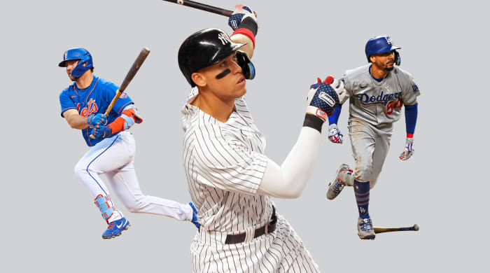 Pete Alonso, Aaron Judge, Mookie Betts